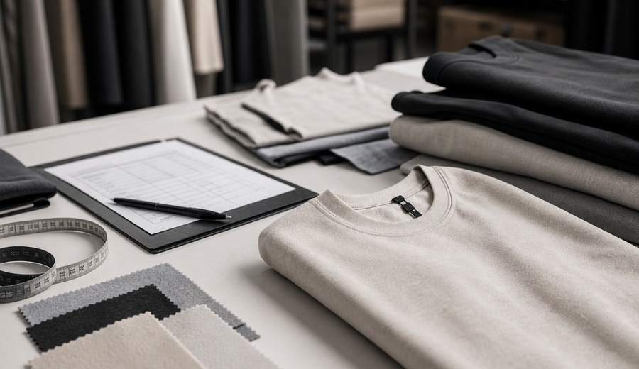 Apparel production inspection